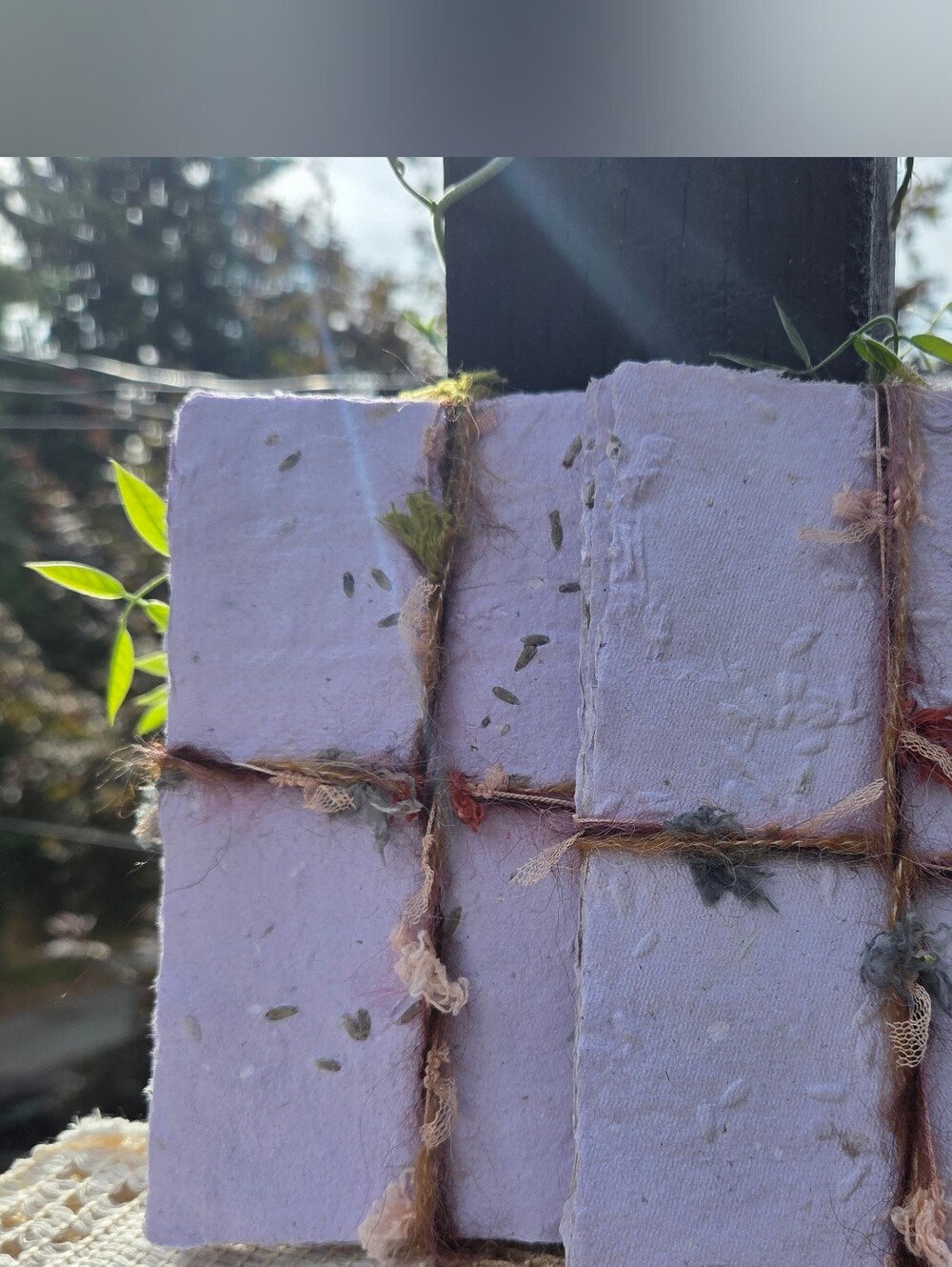 Hearth & Stone Co. Handmade Lavender Intention Paper Bundle - Picture 3 of 5